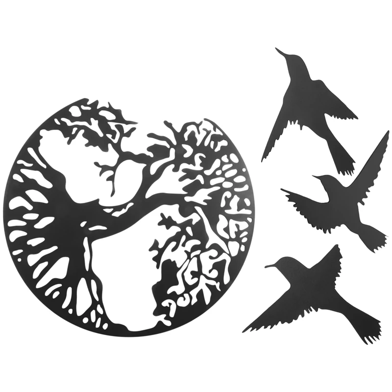 

Металлическое настенное искусство, древо жизни, металлический знак семьи дерева, Настенный декор, домашний декор