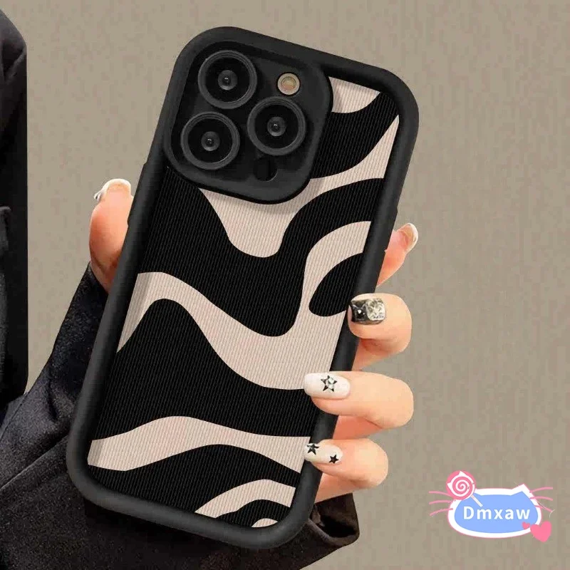 Чехол для телефона OPPO A60 4G A16E A16K F23 A98 A1 5G A95 A74 A54 A54S A16 A16S A9 A5 A1K в стиле черный белый