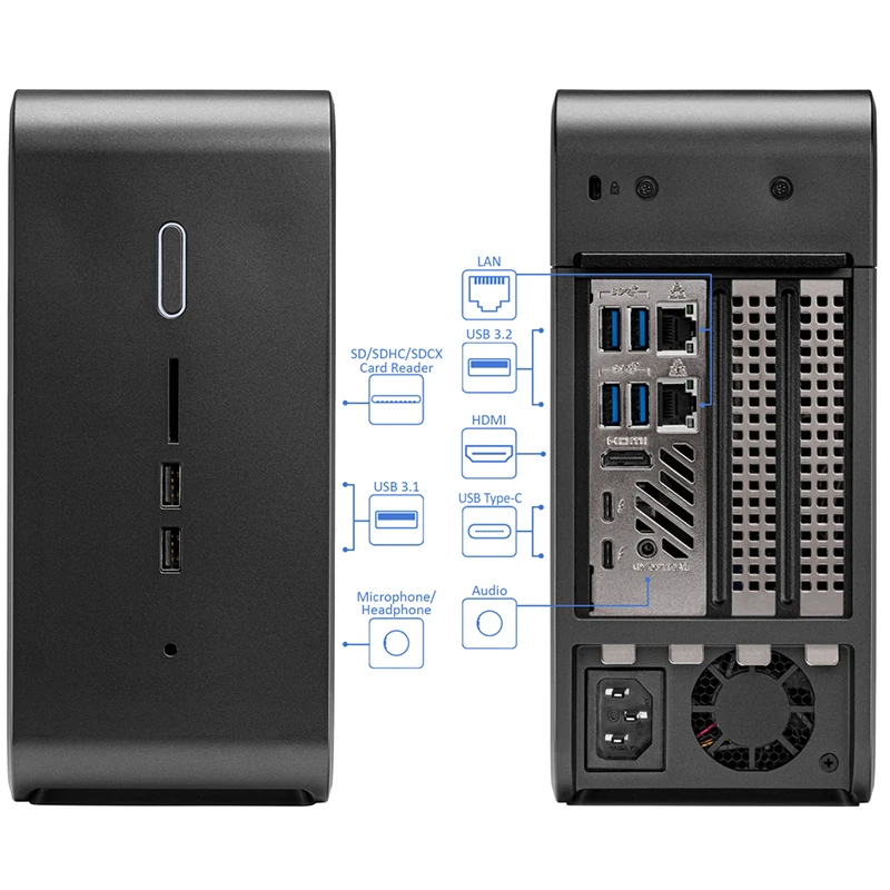 Комплект Intel NUC 9 Pro NUC9VXQNX Кварцевый каньон Intel Xeon E