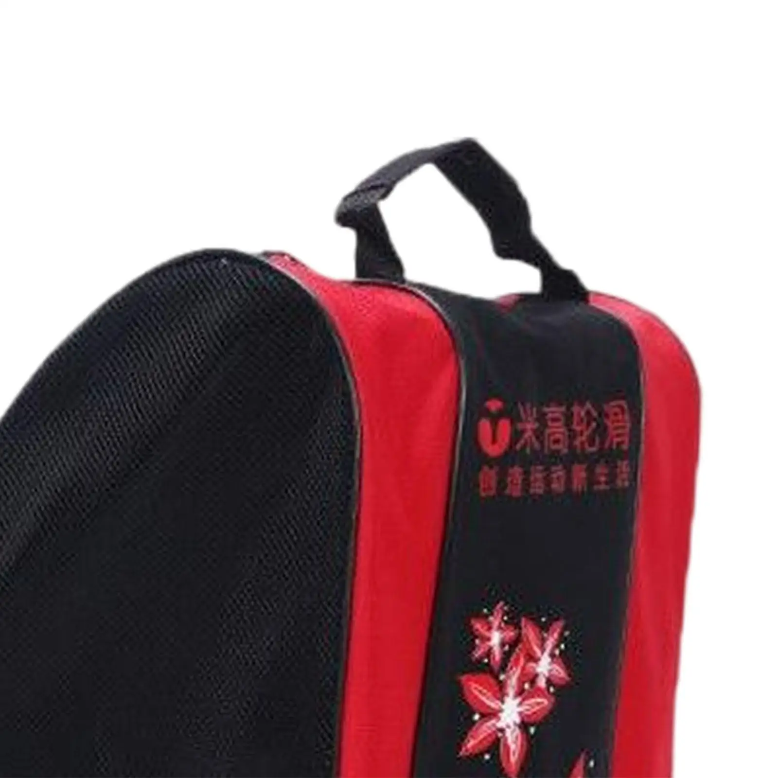 

3-х слойная сумка для переноски детских роликовых коньков, роликовые коньки, роликовые коньки красного цвета