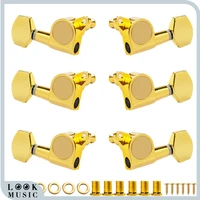 3l 3r acoustic guitar tuning pegs mechine heads tuners for electricacoustic guitar tuning pegs diy guitar accessories gold pegs