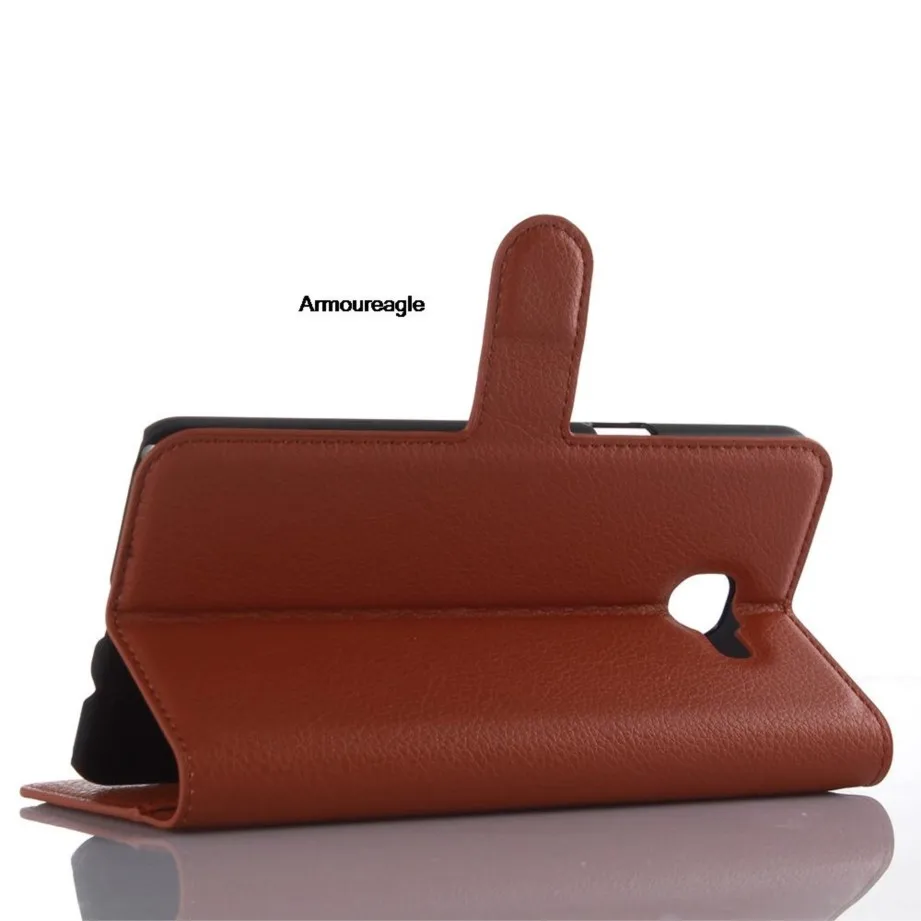 case guard protect on for samsung galaxy a9 ( 2016 ) wallet card slot cases flip leather cover black 910 a910 a9100