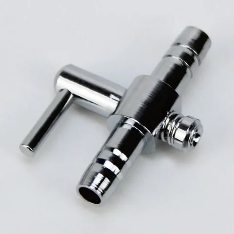 10pcs 4mm Stainless Steel Aquarium Tank Air Pump Air Flow Tube Pipe Line Control Valve Air Pump Accessories Wholesale