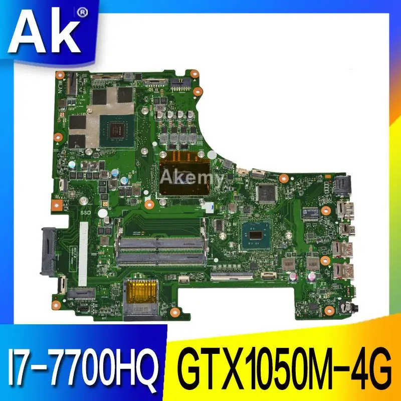 

Материнская плата AK ROG GL753VD для ноутбука ASUS GL753VD GL753E GL753V GL753, протестированная оригинальная материнская плата