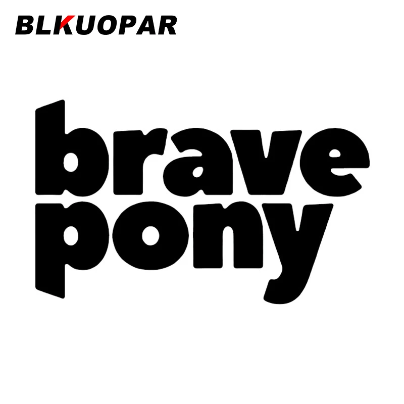 BLKUOPAR Brave Pony автомобильная наклейка солнцезащитный крем водостойкая виниловая