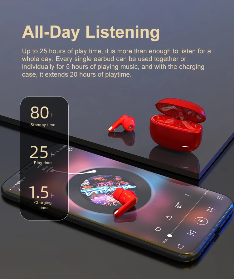 Oforui Sky Pro мини эргономичные беспроводные наушники Bluetooth 5.3 приложение для