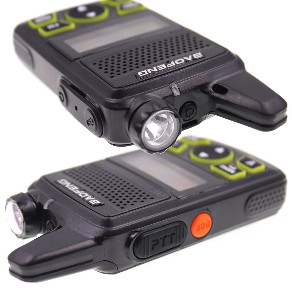 4PCS Baofeng BF-T1 Mini Walkie Talkie UHF Handheld Two-way Ham Radio Portable FM Transceiver Kids 5km CB Radio Wireless Intercom