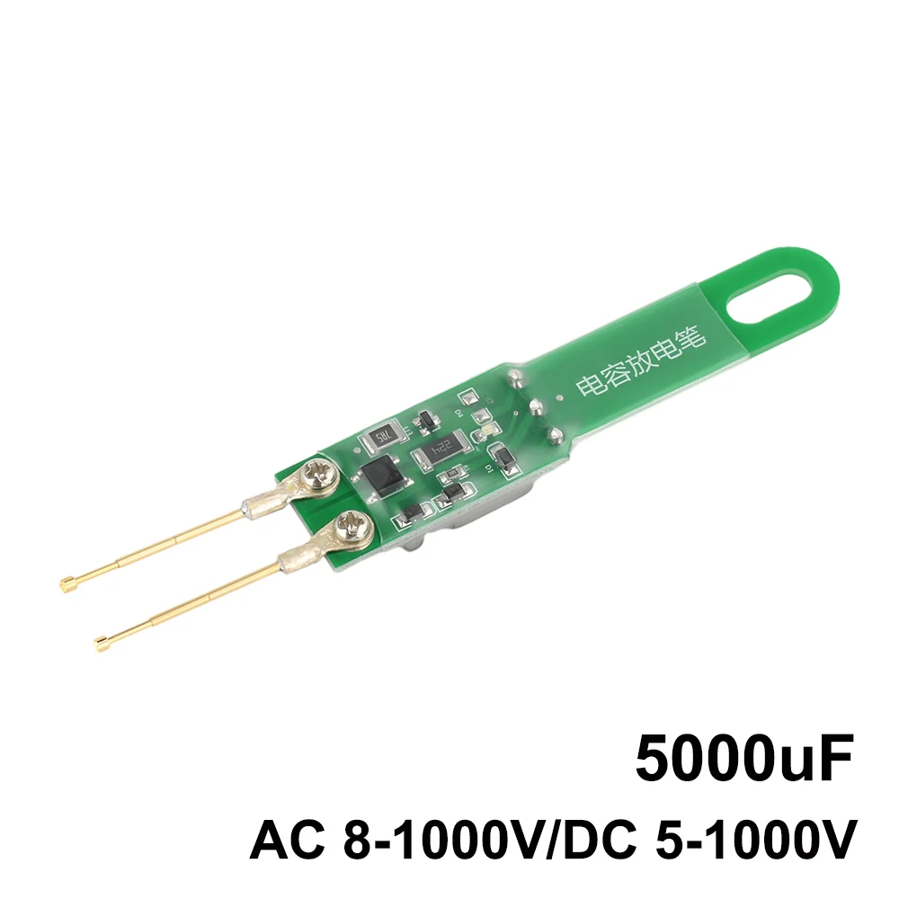 

1000 мкФ 5000 мкФ ручка для разрядки конденсатора AC8-450V/DC10-650V AC8-1000V/DC5-1000V высоковольтное разрядное устройство инструмент для тестирования источника питания