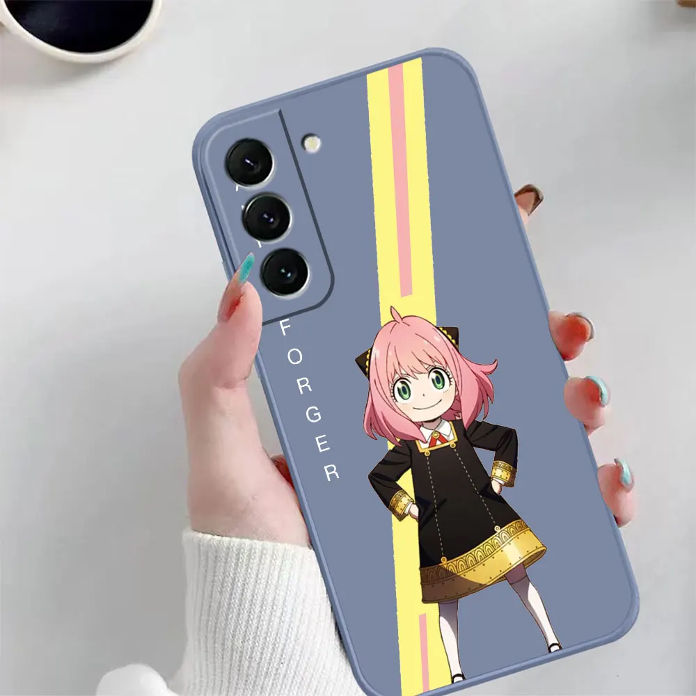 Case For Samsung Galaxy S23 S22 S21 S20 FE S11 S11E S10 S10E S30 Ultra Plus 4G 5G Case Fundas Cqoues Shell Capa SPY Family ANYA
