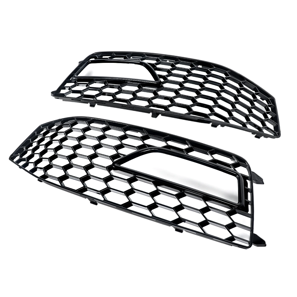Фото Magickit для Audi A4 S4 B8.5 2013-2016: решетка противотуманной фары с сотовой сеткой и передний гоночный бампер-гриль, автомобильные аксессуары №4