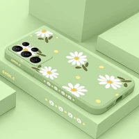 gentle daisy phone case for samsung galaxy s22 s21 s20 ultra plus fe s10 s9 s10e note 20 ultra 10 9 plus cover