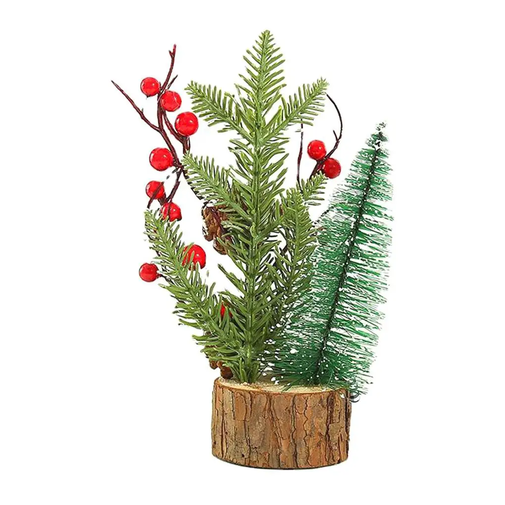 

Desktop Mini Christmas Tree Decor Home Office Table Top Tree Ornament Holiday Decoration