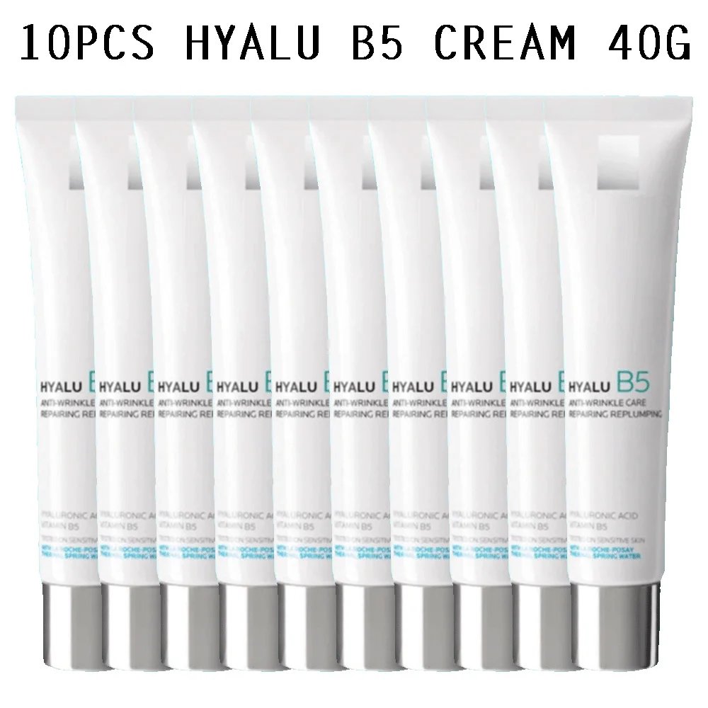 

10PCS Original Hyalu B5 Cream Anti-Wrinkle Reduce Fine Lines Moisturizing Smoothing Nourishing Repair Barrier Skin Care 40g