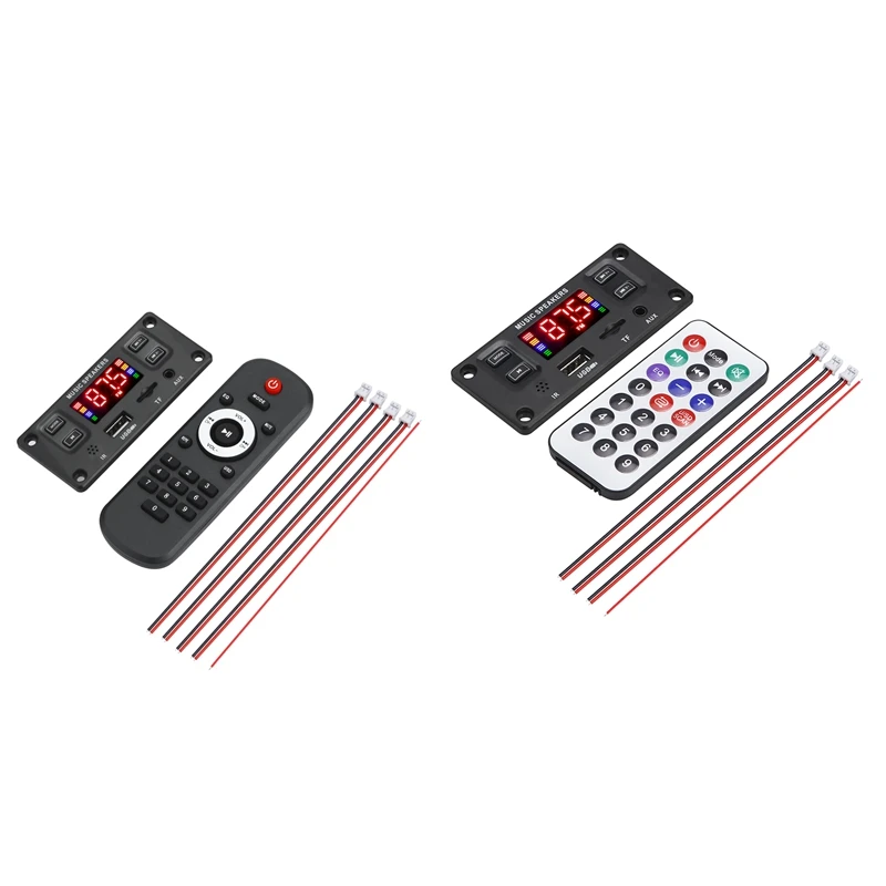 

DC8V-24V 120W усилитель MP3 декодер плата Bluetooth5.0 Автомобильный MP3-плеер USB записывающий модуль FM AUX радио для динамика