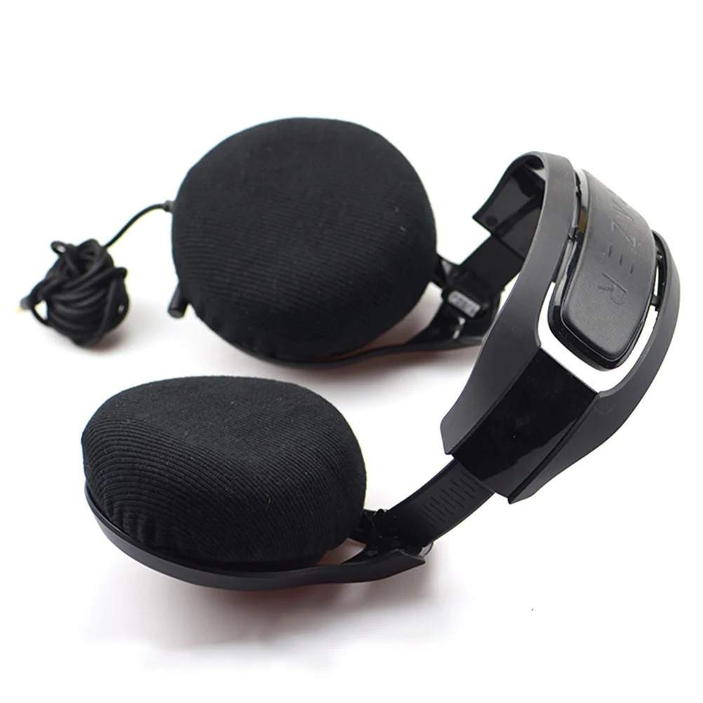 

2pcs Stretchable Fabric Headphone Covers Washable Sanitary Ear Pad Earcup Earpad Covers Fit Most On Ear Headphones with 9-11cm
