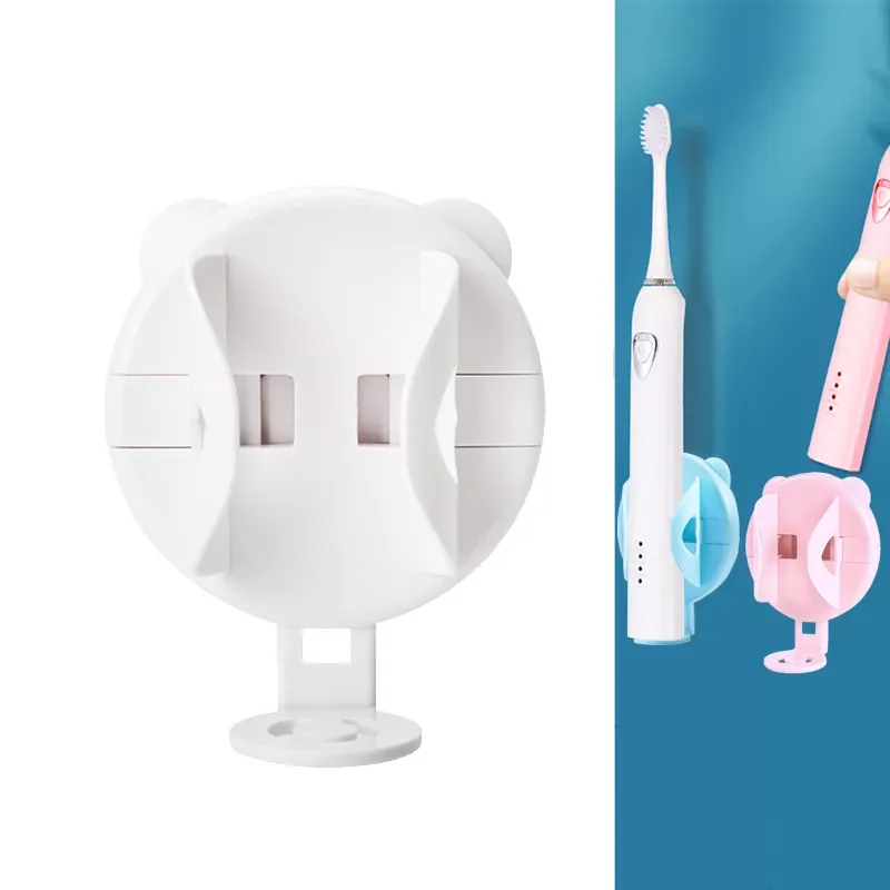 

Creative Electric Toothbrush Wall-Mounted Holders Traceless Stand Rack Toothbrush Organizer Space Saving Bathroom Accessories