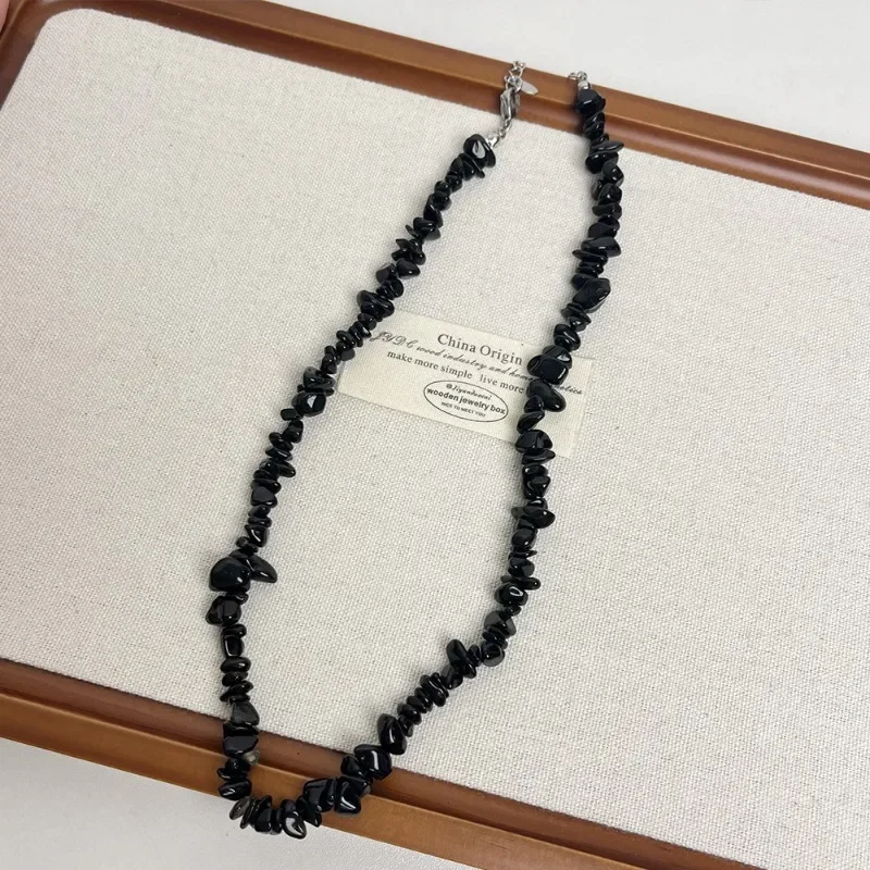 Draweye нерегулярные ожерелья из натуральных камней для женщин в этническом стиле