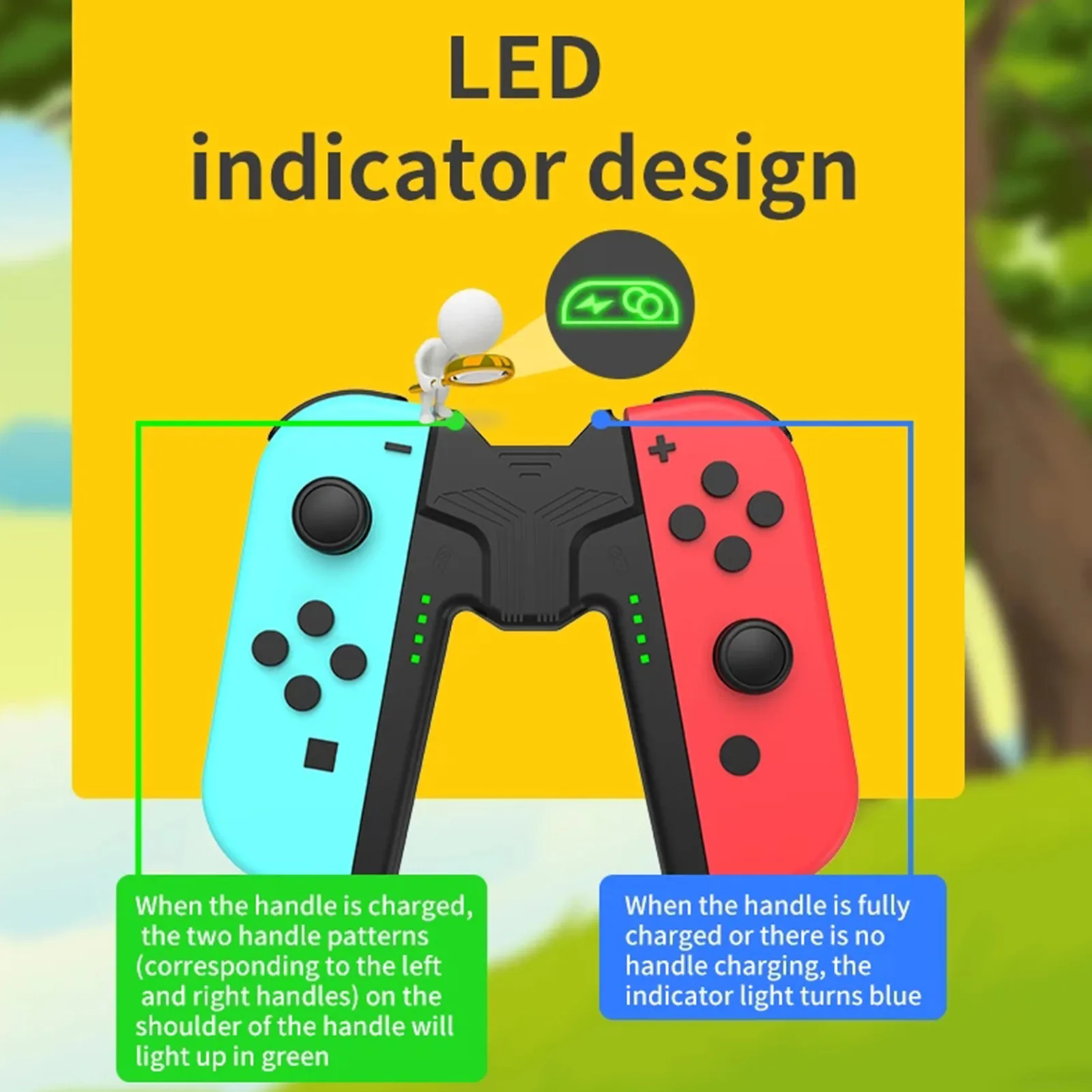 Беспроводной переключатель ForJoycon контроллер геймпад с функцией пробуждения для