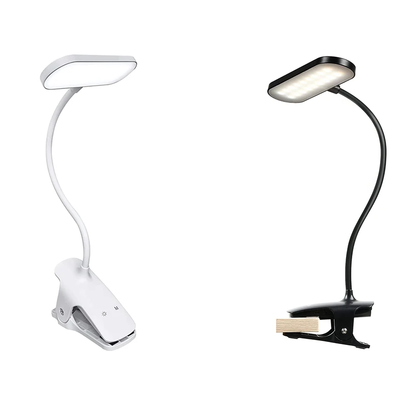 

Hot-Reading Light, 36 LED Clip On Light For Bed Headboard, 25 Settings Book Light For Reading In Bed, Clip Desk Lamp