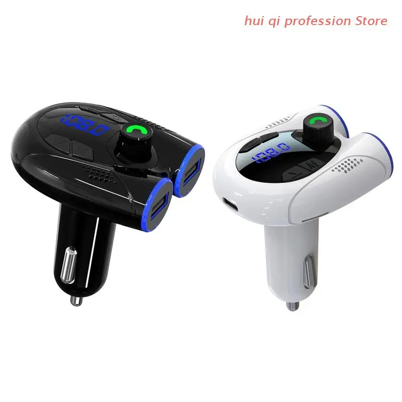 

Wireless Bluetooth- 5.0 Receiver Transmitter Adapter Transmitter Car Music Player Aux Headphone Reciever Handsfree H8WE