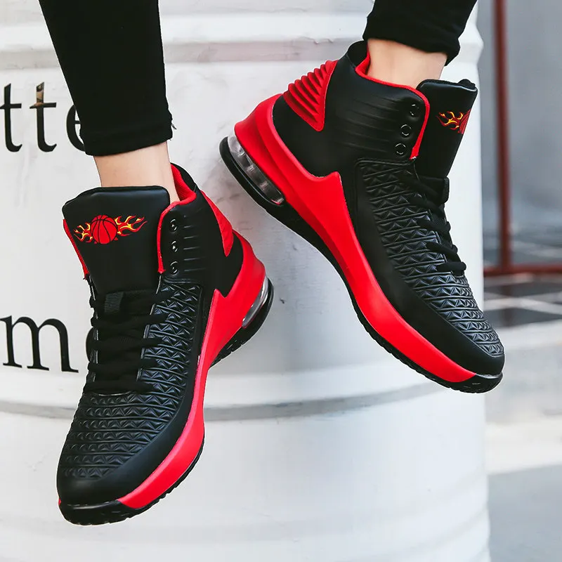 Original Designer Shoes Men Sneakers Basketball Shoes Retro Brand High Top Sneakers for Men Fashion Leather Sneakers Men Shoes