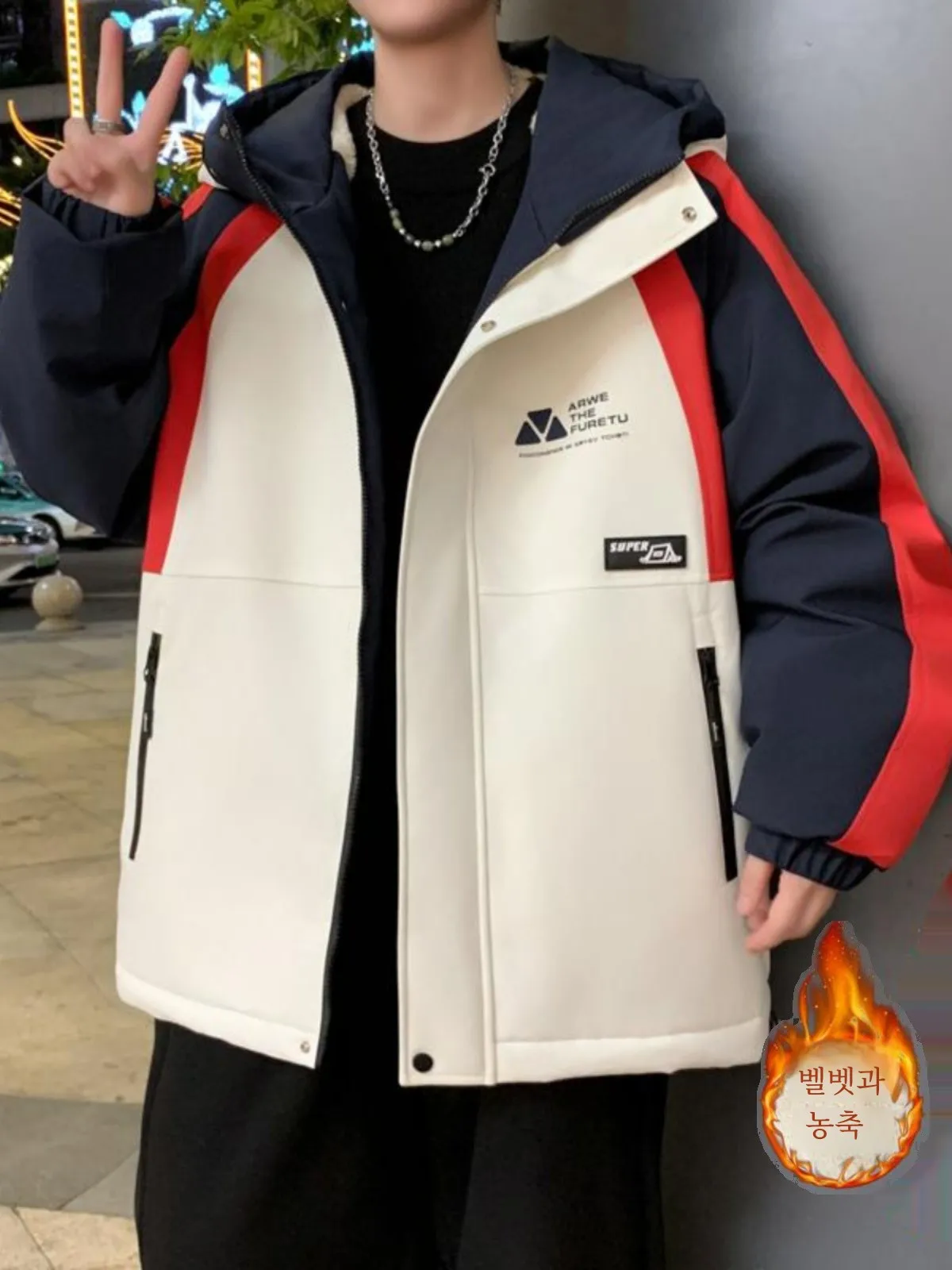 Осенне-зимняя новая куртка на флисовой подкладке верхняя одежда для мальчиков