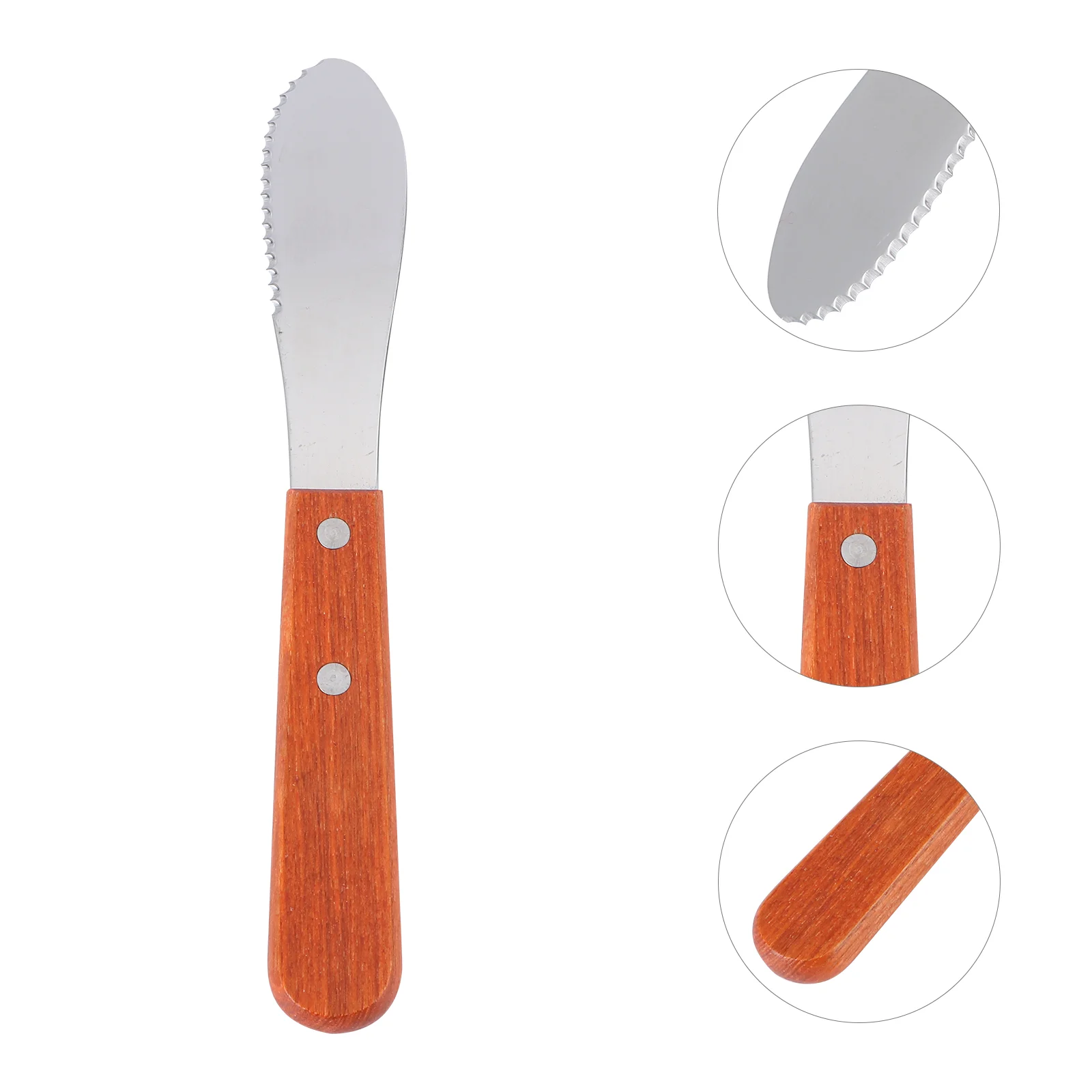

Bread Slicer Butter Spatula Sandwich Cheese Spreader Wooden Icing Smoother Cream