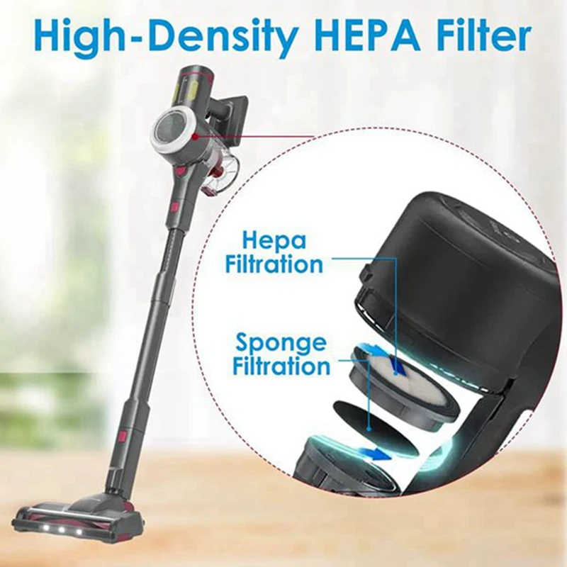 HEPA фильтр пластиковый для Afoddon A200PRO/A200 orfeld-b08/C10A/C10G беспроводного пылесоса серии