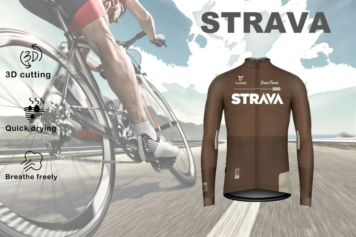 C46P STRAVA Мужские велосипедные рубашки куртки для горного велосипеда мужские майки