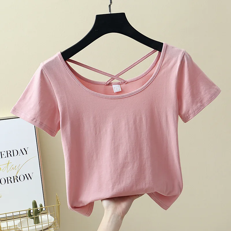 

t-shirt women's short sleeved slim 2022 T-shirt