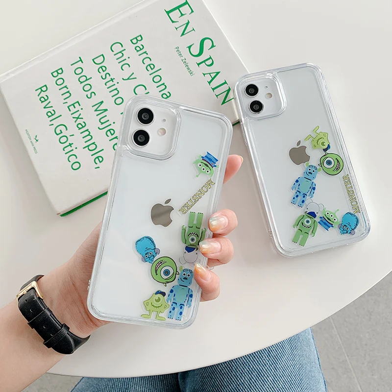 

Disney Monster University Cute Animal Phone Case for iPhone 11 12 13 mini pro XS MAX 8 7 6 6S Plus X 5S SE 2020 XR case