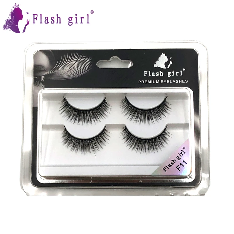 Ресницы Накладные из искусственной норки 2 пары 20 моделей |