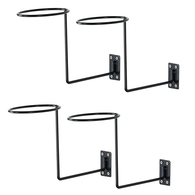 

4 Pack Motorcycle Accessories Helmet Holder,Wall Mounted Hanger Rack For Jacket, Coats, Hats, Dancing Masks