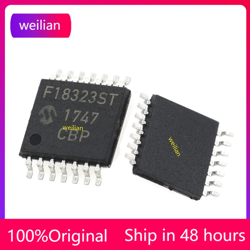 

1-100 PCS PIC16F18323-I/ST TSSOP-14 16F18323 Embedded Microcontroller IC Chip Package SOP Brand New Original