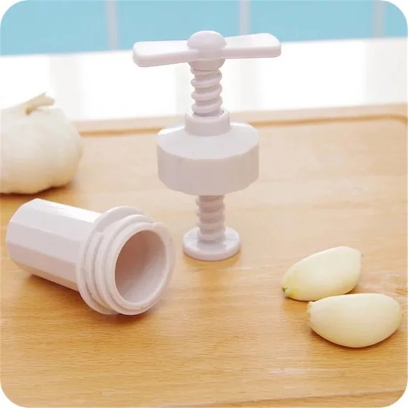 

New Garlic Press Resin Mashed Garlic Tools Press Garlic Crusher Garlic Planer Slicer Cutter Cooking Tool Kitchen Accessories