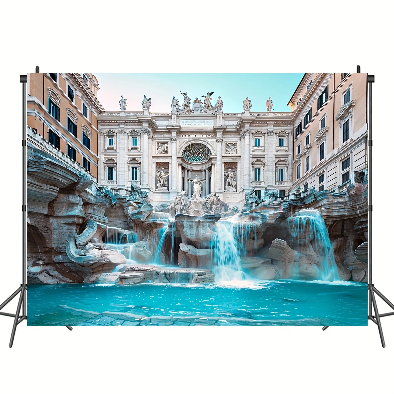 Мечта путешественника фонтан Треви Римский фон-барочная архитектура