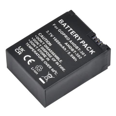 AHDBT-301 302 Батарея + светодиодное зарядное устройство USB для GoPro Hero3 + Go Pro Hero 3 Hero 3 Black Edition White Silver Edition HD-камеры 1600 мАч