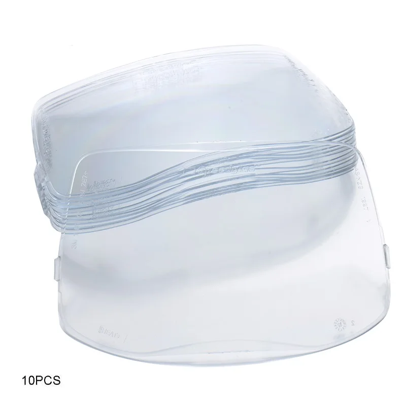 

10 шт. 3 м 526000 Стандартные внешние защитные пластины/стекло для Speedglas 9100V/9100X серия Сварочные шлемы