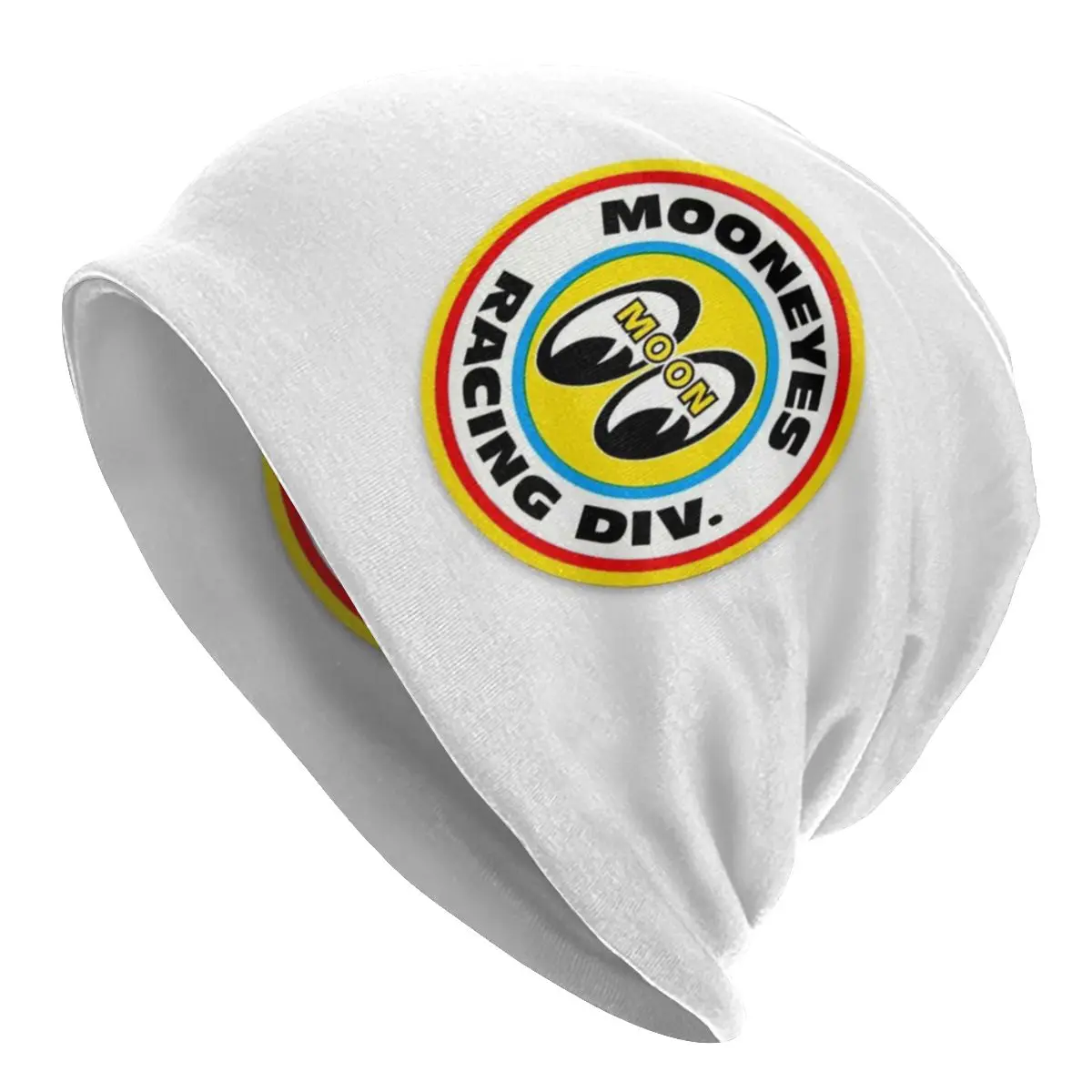 

Mooneyes Logo Cool Skullies Beanies Hat Hip Hop Men Women Outdoor Caps Warm Multifunction Bonnet Knitting Hats