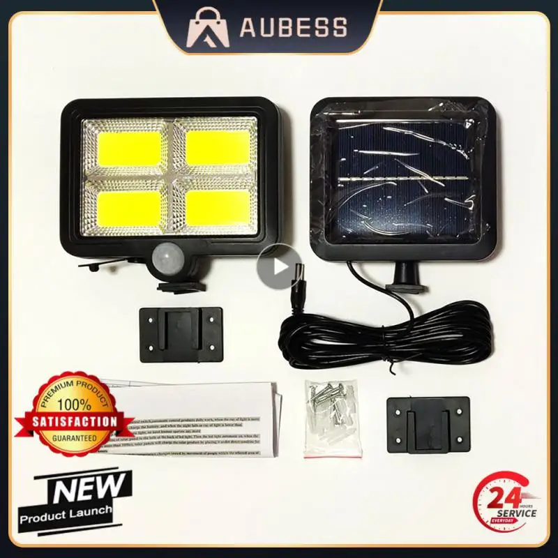 

Environmental Protection Waterproof Floodlight Plastic Abs Outdoors Solar Lamp Low Consumption Safe To Use No Switch Lighting