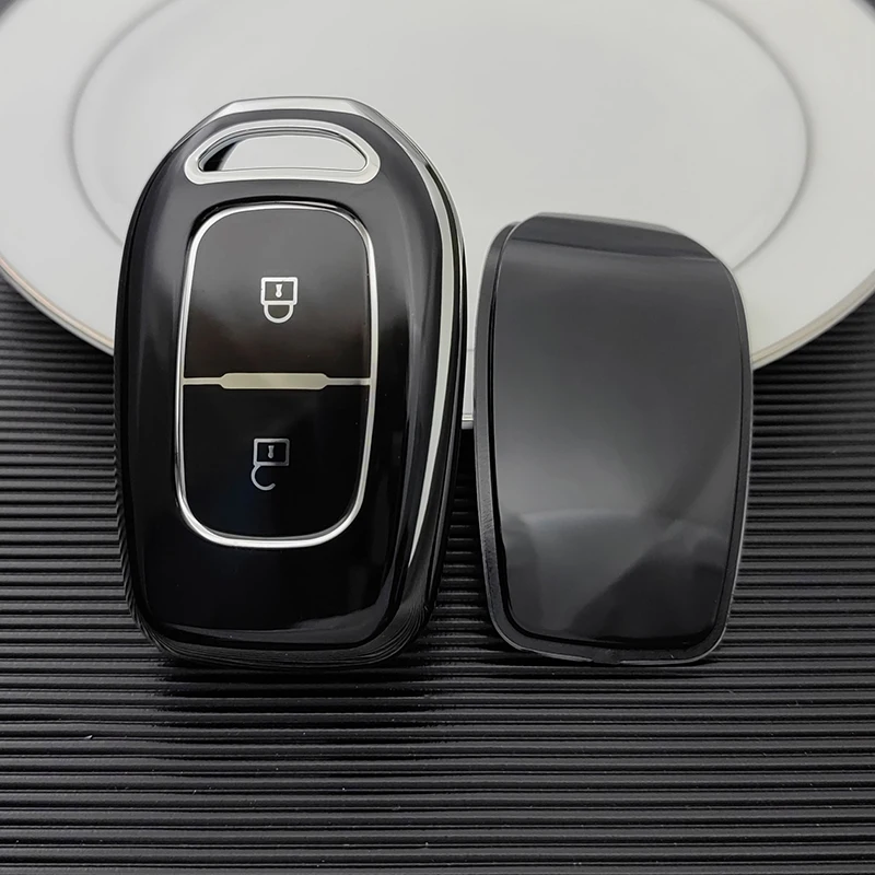 

ТПУ чехол для автомобильного ключа, чехол для дистанционного ключа, держатель для Dacia Logan 2021 для Renault 4 3 Duster Captur Logan Laguna Scenic