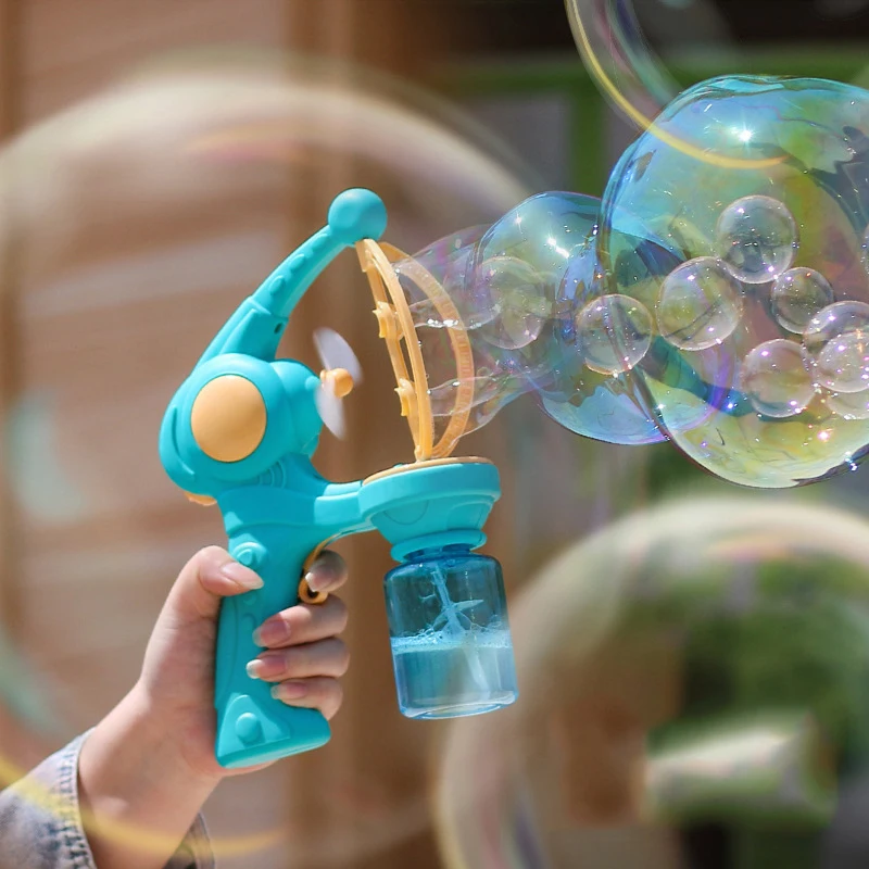 

Bubble Gun Automatic Electric Kids Auto Bubble Machine Soap Children Toy Boys Girls