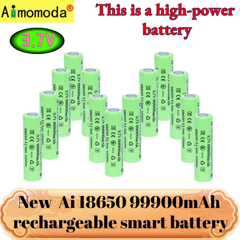 Аккумуляторная батарея 3 7 В INR18650 99900 мАч 5c