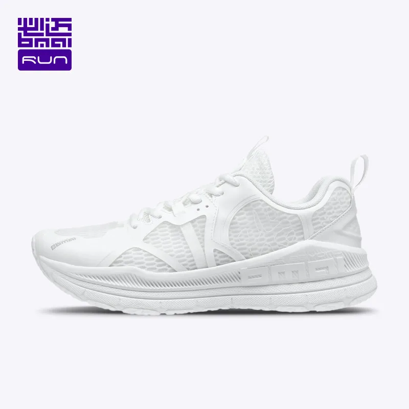 BMAI Marathon Sneakers Man Breathable Light Gym Running Shoes for Men Cushioning Sport Luxury Designer White Tenis Trainers Mens
