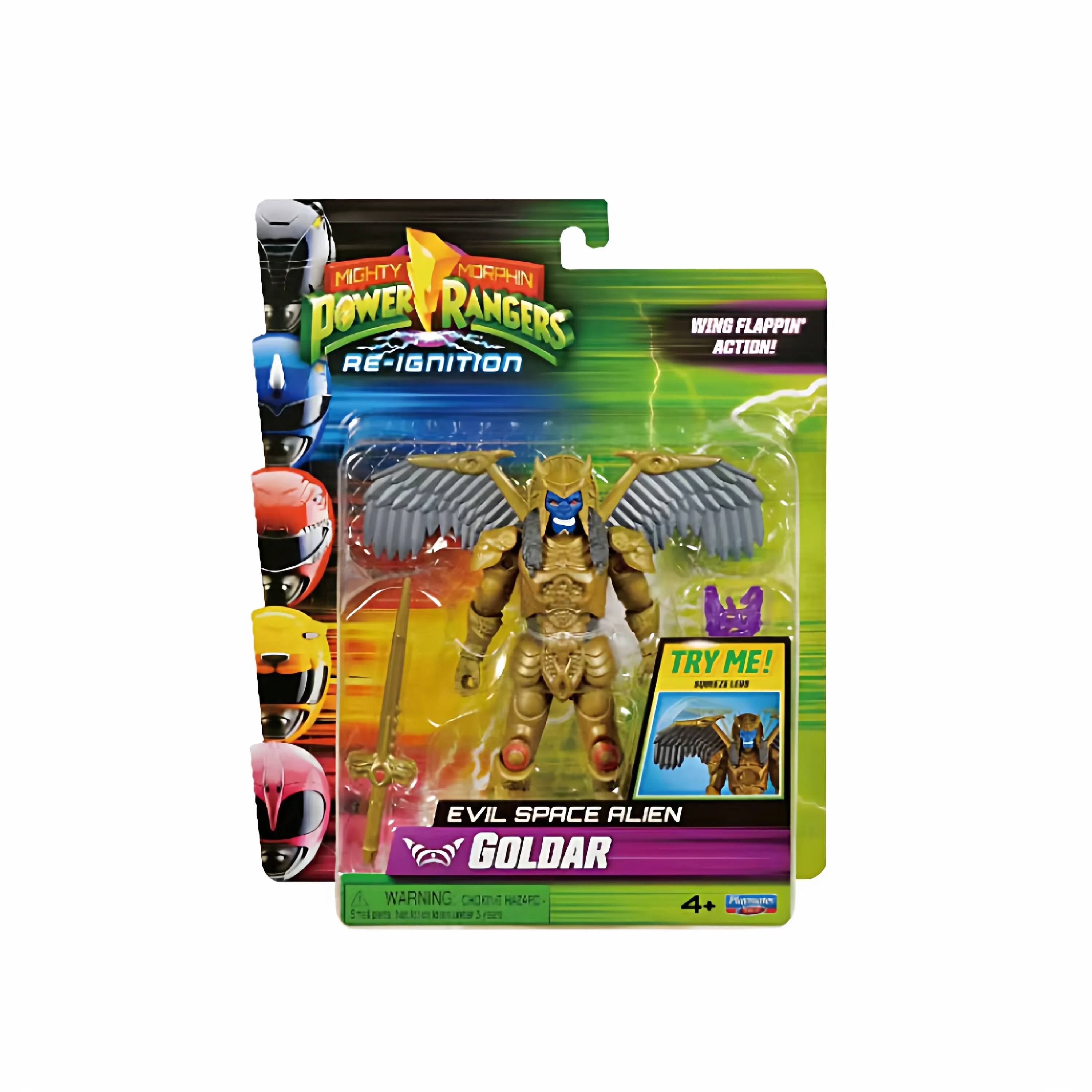Фото Игровые фигурки Power Rangers Auto Morphin: красные, черные, синие, зеленые, розовые рейнджеры, Рита Репулса для детей и коллекционеров №5