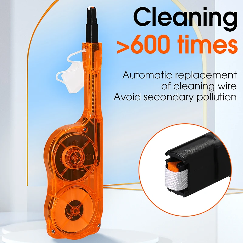 COMPTYCO AUA-M600 Optical Fiber Connector Cleaner For MPO&MTP , Optical Fiber End Face Cleaning Pen Apply to MPO/MTP