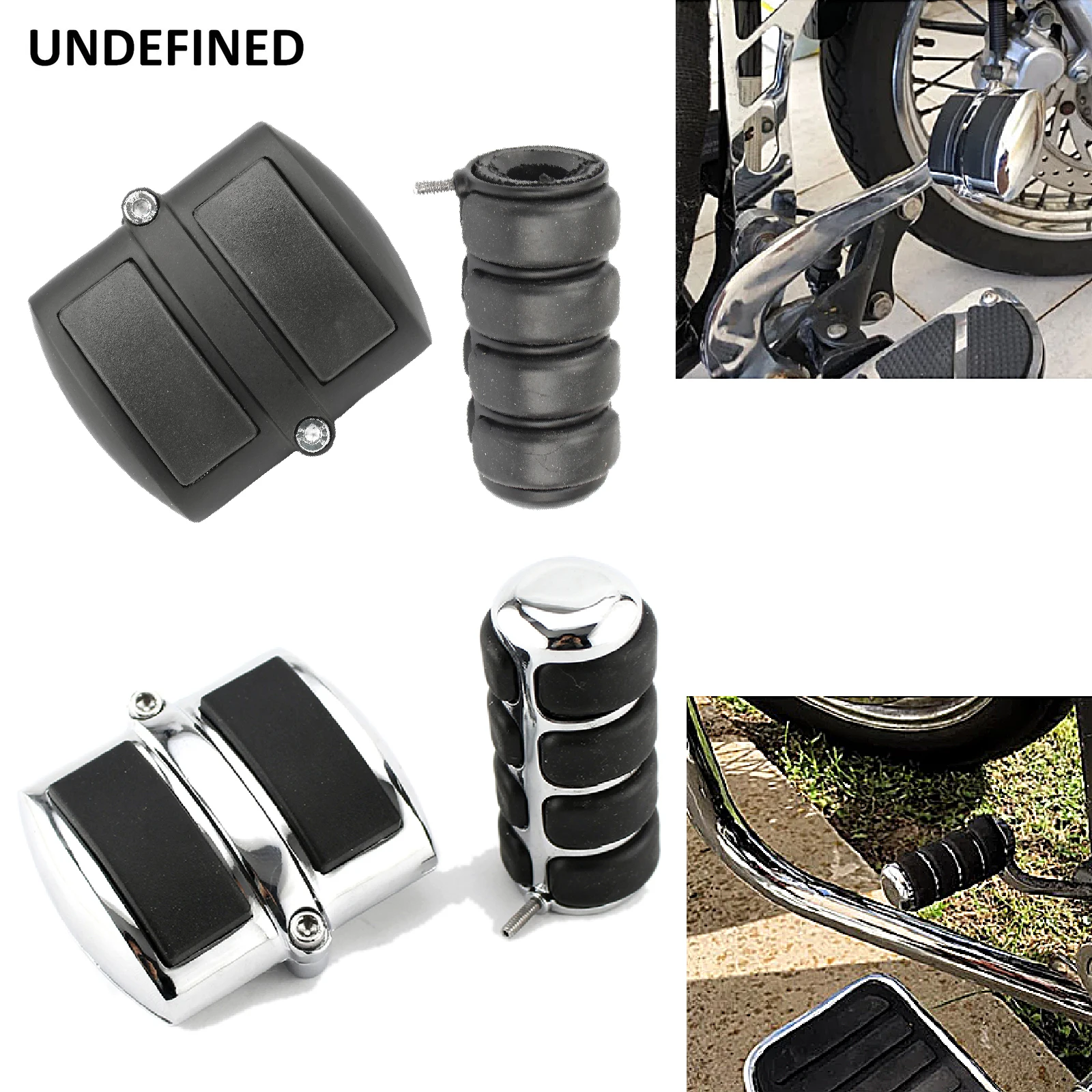 

Motorcycle Gear Shift Lever Peg Brake Pedal Cover For Honda Shadow 1100 Rebel For Yamaha V-Star XVS 650 950 Intruder Vulcan 800