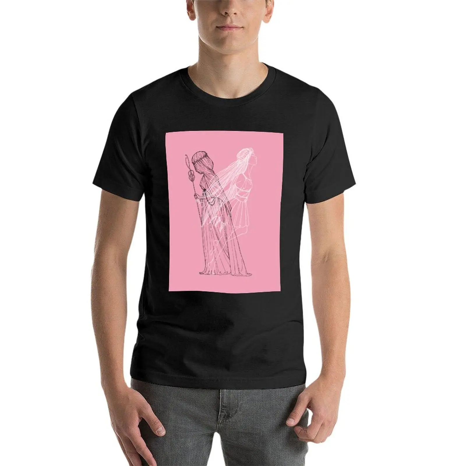 Мужская футболка с рисунком под заказ