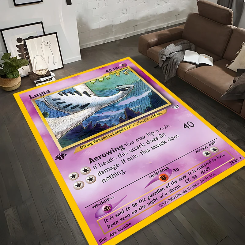 MINISO ковер с Покемонами для гостиной