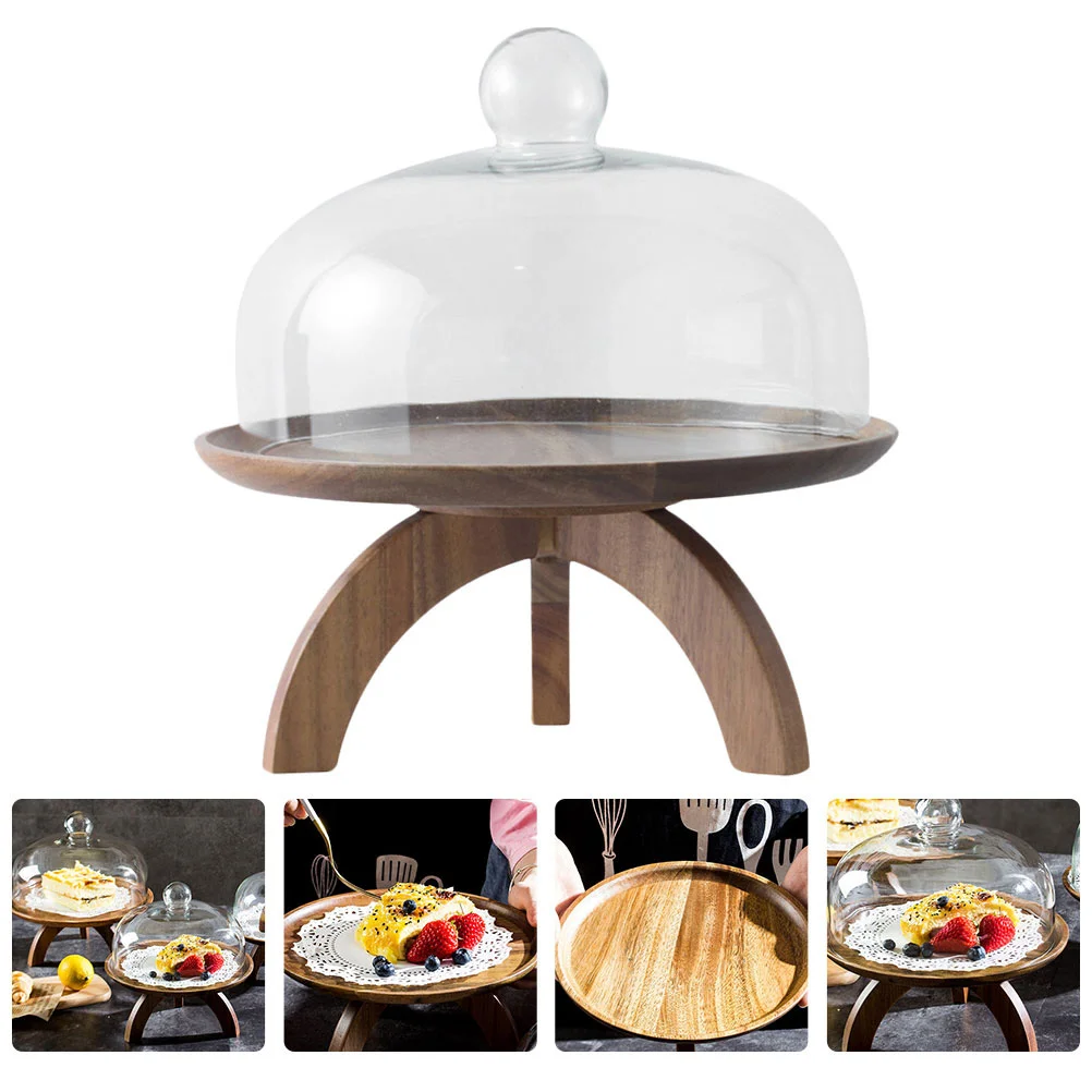 

1pc Multipurpose Durable Exquisite Practical Fruit Dessert Plate Cake Stand